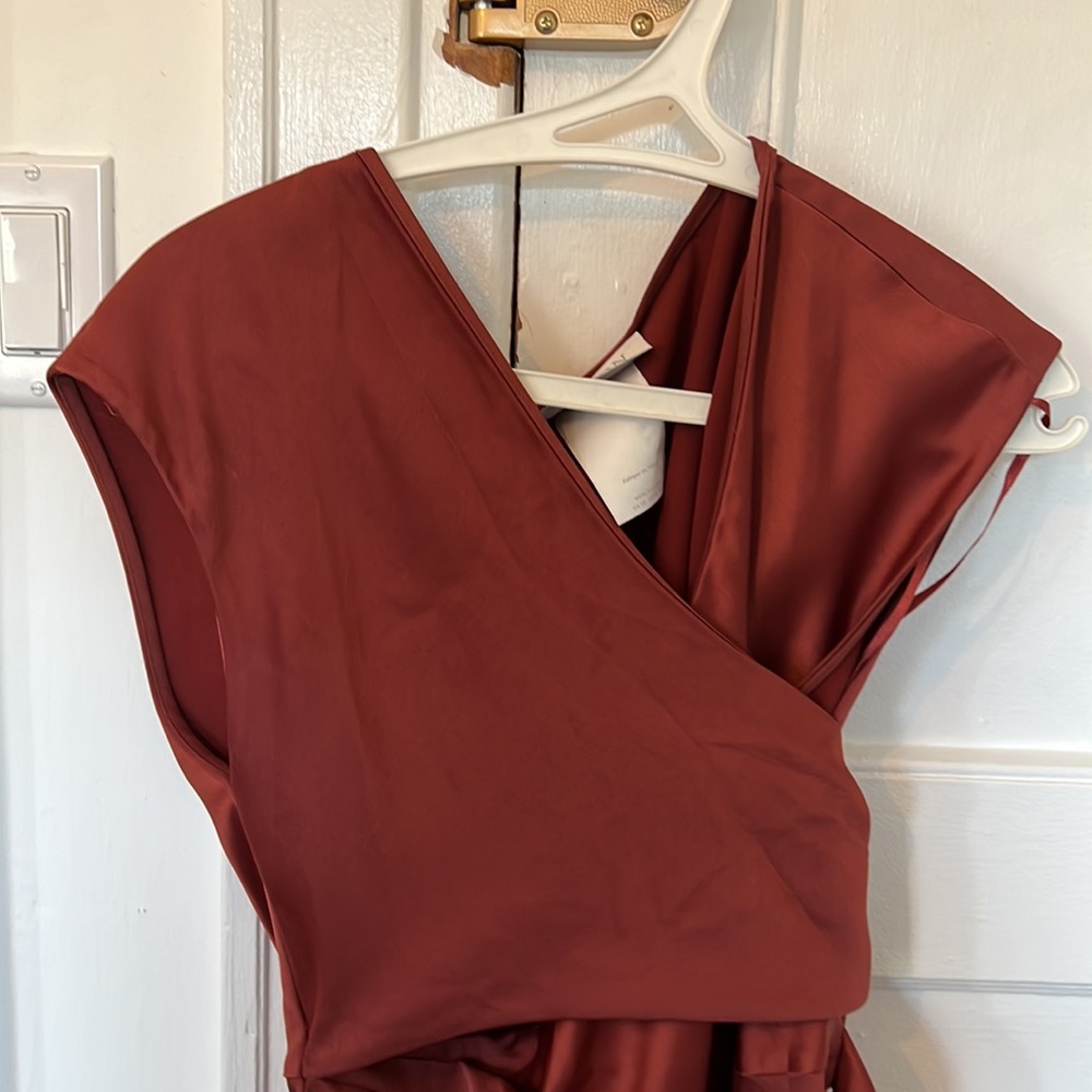 BHLDN Rust Midi Dress - Picture 3 of 4
